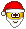 Smiley As Santa Smiley