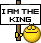 I Am The King Smiley