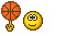 Playing With Basketball Smiley