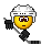 The Hockey Player Smiley