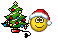 Smiley And Christmas Tree Smiley Face, Emoticon