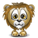 The Cute Lion Smiley