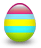 The Striped Egg Smiley