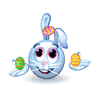 Juggling Easter Eggs Smiley