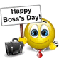 Happy Boss' Day Smiley