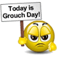 It's Grouch Day Smiley