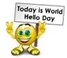 World Hello Day Smiley