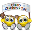 Happy Children's Day Smiley