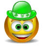 Green Hat For St Patrick Smiley