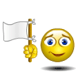 Raise White Flag Smiley