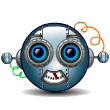 The Blinking Robot Smiley