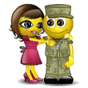 Kiss The Soldier Smiley