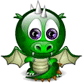 The Green Dragon Smiley