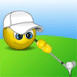 The Guy Golfer Smiley