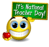National Teachers Day Smiley