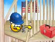 The Construction Worker Smiley