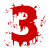 Red Splatter 3 Smiley