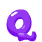 The Purple Q Smiley