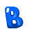 The Blue B Smiley
