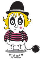 The Mime With Hat Smiley