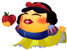 Snow White And Apple Smiley