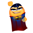 Super Man Flies Smiley