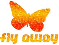 The Orange Butterfly Smiley