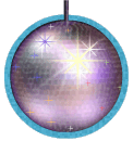 Disco Ball Glitters Smiley