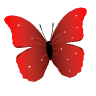 The Red Butterfly Smiley