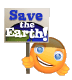 Save The Earth Smiley