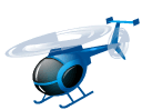 The Blue Helicopter Smiley